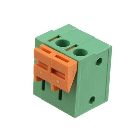 Fci Fixed Terminal Blocks Ha - 5.0 - 2P Screwless  Green Body at Mark 180D 20020303-G021B01LF